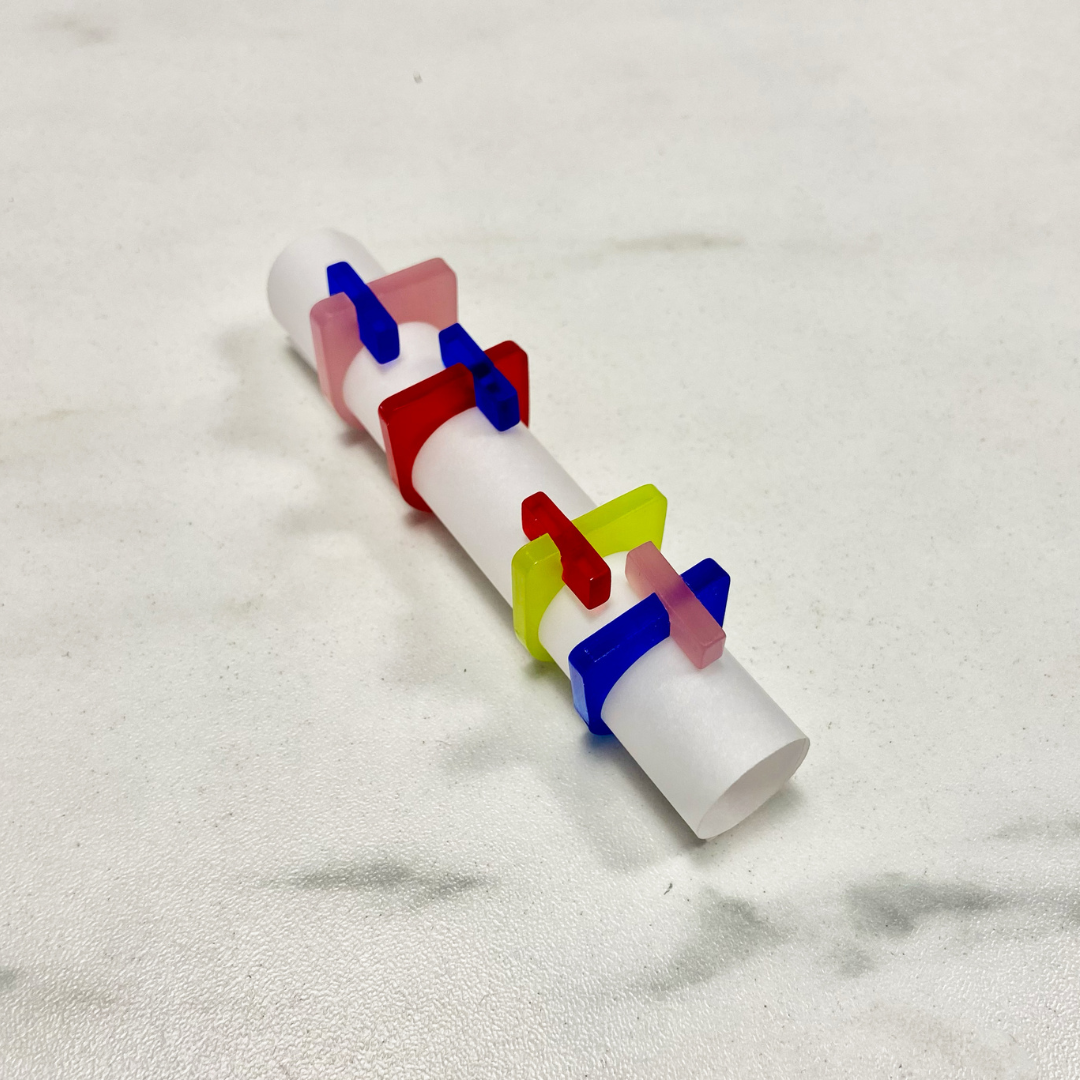 Anillo Clave de metacrilato