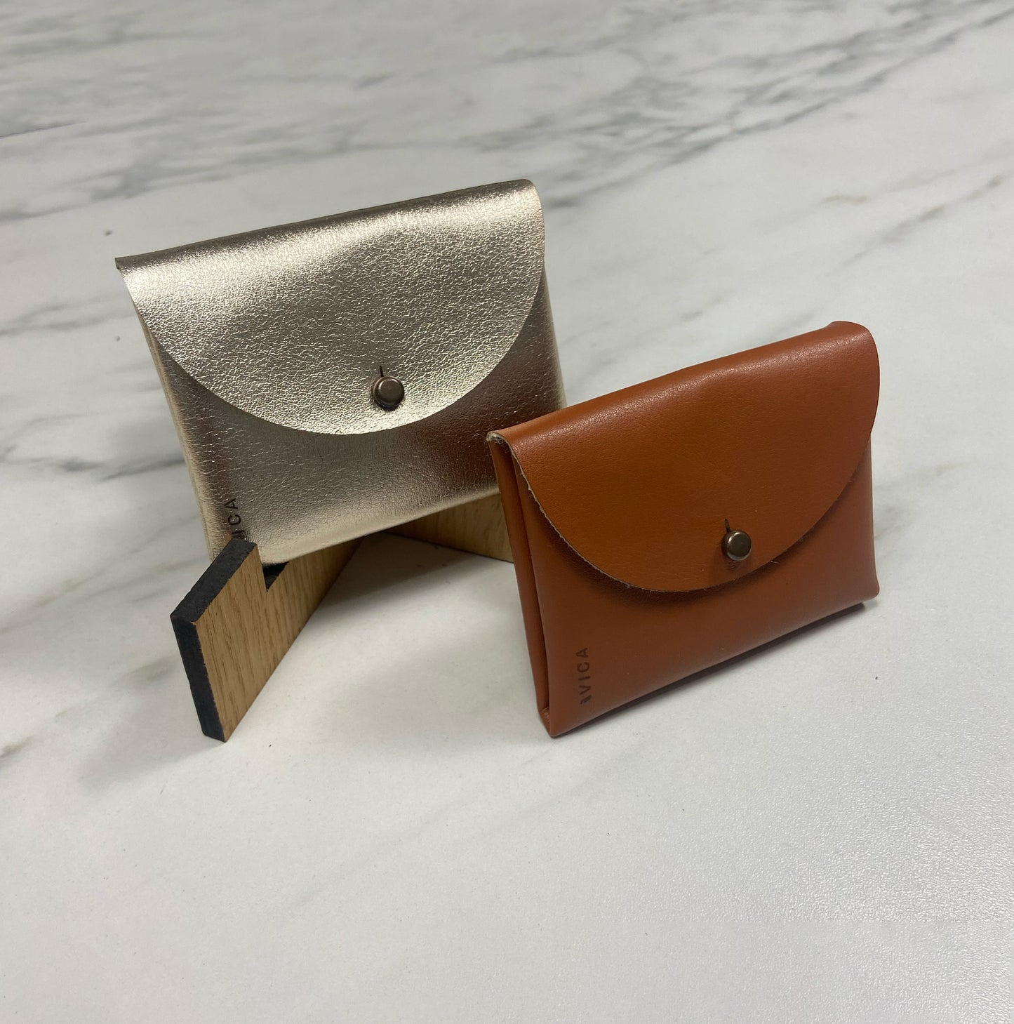 Cartera Monedero Cuero de cuero vegano