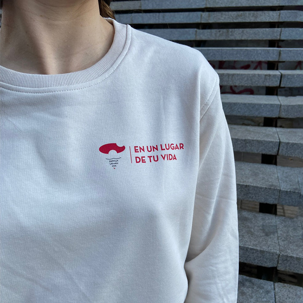 Sudadera de algodón orgánico